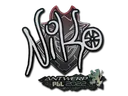 Sticker | NiKo | Antwerp 2022