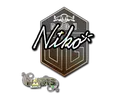 Sticker | niko (Glitter)  | Paris 2023