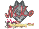 Sticker | NiKo (Glitter) | Shanghai 2024