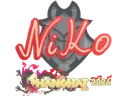 Sticker | NiKo | Shanghai 2024