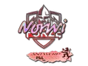 Sticker | Norwi (Holo) | Antwerp 2022