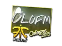 Sticker | olofmeister (Foil) | Cologne 2015