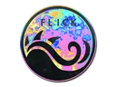 Sticker | Opal Flick (Holo)