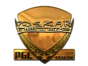 Sticker | oskar (Gold) | Krakow 2017