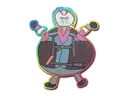 Sticker | Poorly Drawn Bloody Darryl (Holo)