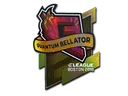 Sticker | Quantum Bellator Fire (Holo) | Boston 2018