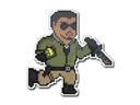Sticker | Retro Leet