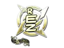 Sticker | REZ (Gold) | Paris 2023