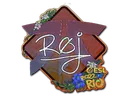 Sticker | roeJ (Glitter) | Rio 2022