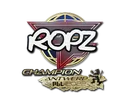 Sticker | ropz (Champion) | Antwerp 2022