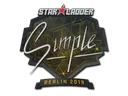 Sticker | s1mple | Berlin 2019