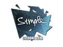 Sticker | s1mple | Cologne 2016