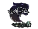 Sticker | saffee (Glitter) | Antwerp 2022