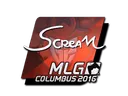 Sticker | ScreaM (Foil) | MLG Columbus 2016