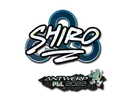Sticker | sh1ro (Glitter) | Antwerp 2022