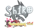Sticker | sh1ro | Shanghai 2024