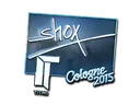 Sticker | shox (Foil) | Cologne 2015