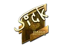 Sticker | SicK (Gold) | Boston 2018