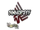 Sticker | sinnopsyy (Glitter) | Paris 2023