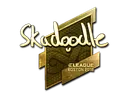 Sticker | Skadoodle (Gold) | Boston 2018