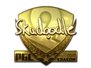 Sticker | Skadoodle (Gold) | Krakow 2017