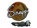 Sticker | Snappi (Glitter) | Antwerp 2022