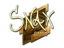 Sticker | Snax (Gold) | Boston 2018