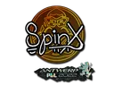 Sticker | Spinx (Glitter) | Antwerp 2022