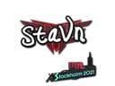 Sticker | stavn | Stockholm 2021