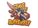 Sticker | Sting Like A Butterfly