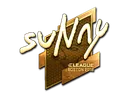 Sticker | suNny (Gold) | Boston 2018