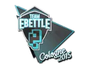 Sticker | Team eBettle | Cologne 2015