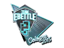 Sticker | Team eBettle (Foil) | Cologne 2015