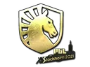 Sticker | Team Liquid (Gold) | Stockholm 2021