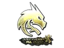 Sticker | Team Spirit (Gold) | Antwerp 2022