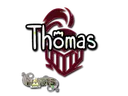 Sticker | Thomas (Glitter) | Paris 2023