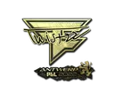 Sticker | Twistzz (Gold) | Antwerp 2022