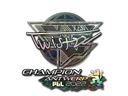 Sticker | Twistzz (Holo, Champion) | Antwerp 2022