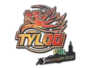 Sticker | Tyloo (Holo) | Stockholm 2021