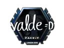 Sticker | v4lde (Foil) | London 2018