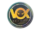 Sticker | Vox Eminor (Holo) | Cologne 2014