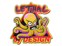 Sticker | Yellow Lethal