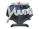 Sticker | yuurih (Foil) | Berlin 2019