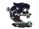 Sticker | yuurih (Glitter) | Antwerp 2022