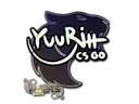 Sticker | yuurih (Glitter) | Paris 2023