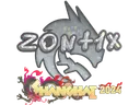 Sticker | zont1x (Glitter) | Shanghai 2024