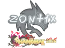 Sticker | zont1x | Shanghai 2024