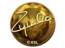 Sticker | ZywOo (Gold) | Katowice 2019