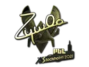 Sticker | ZywOo (Gold) | Stockholm 2021