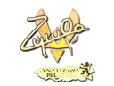 Sticker | ZywOo (Holo) | Antwerp 2022